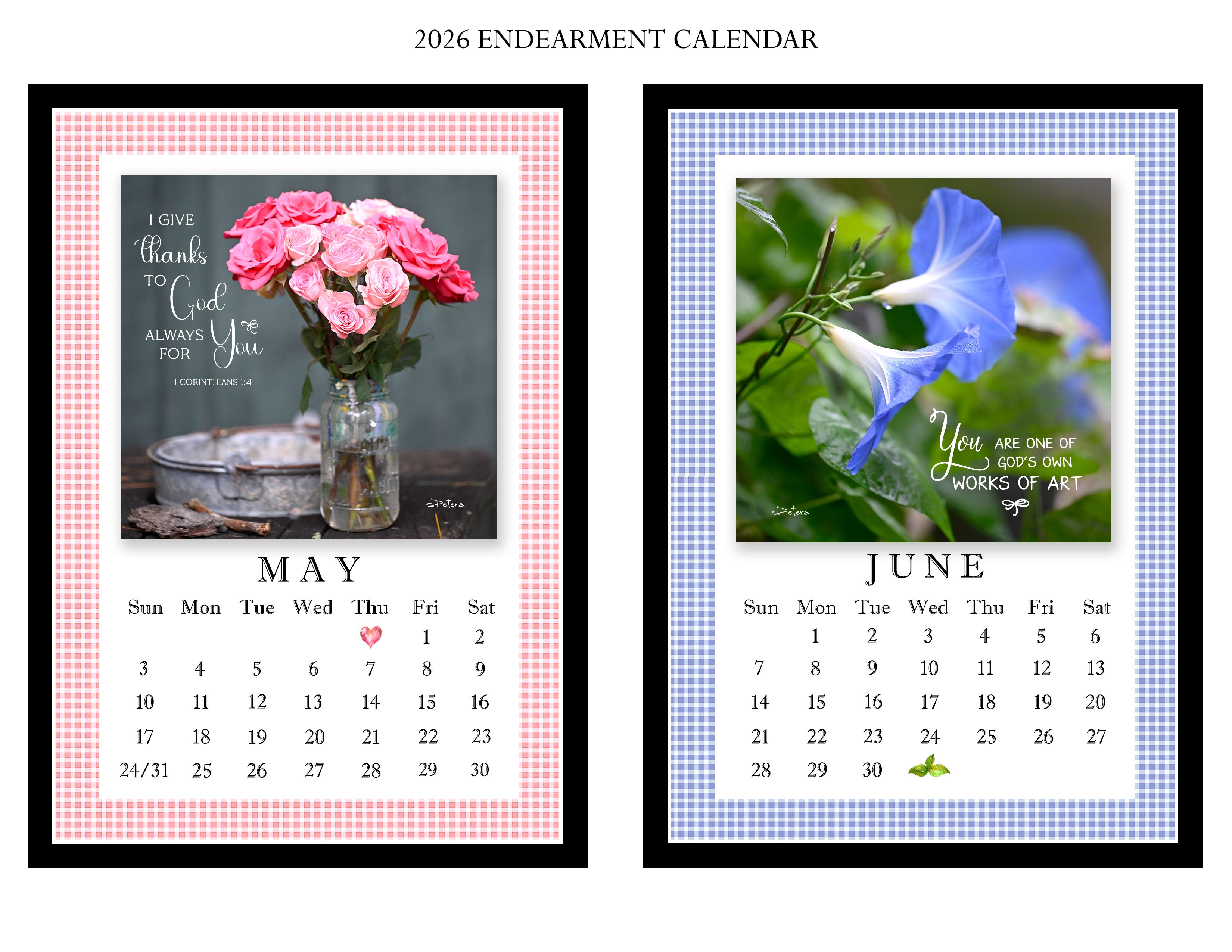2026 Endearment Calendar (Refill)