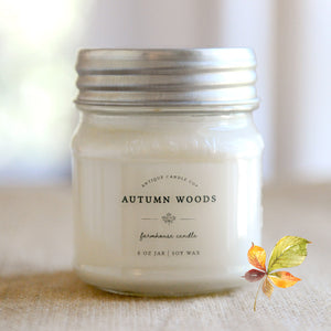 Candle: Autumn Woods 8oz