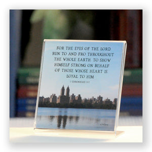 City Lake (2 Chron 16:9) - Framed Mini Print
