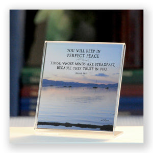 Days End (Isaiah 26:3) - Framed Mini Print