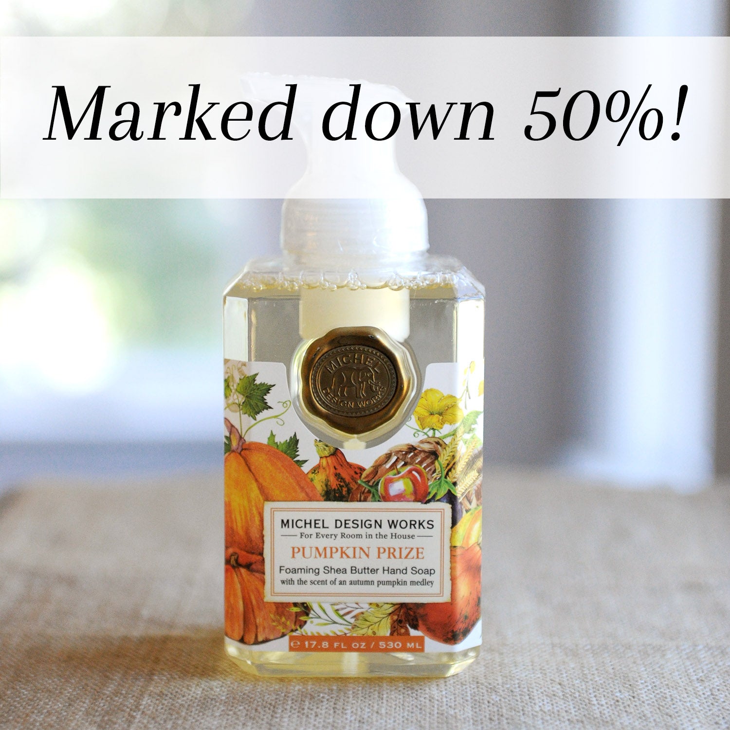 Foaming Soap: Pumpkin Prize