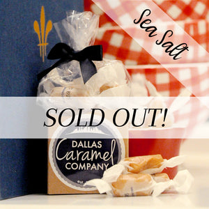 Half Pound Bag of Caramels (16 pcs) - SEA SALT Flavor