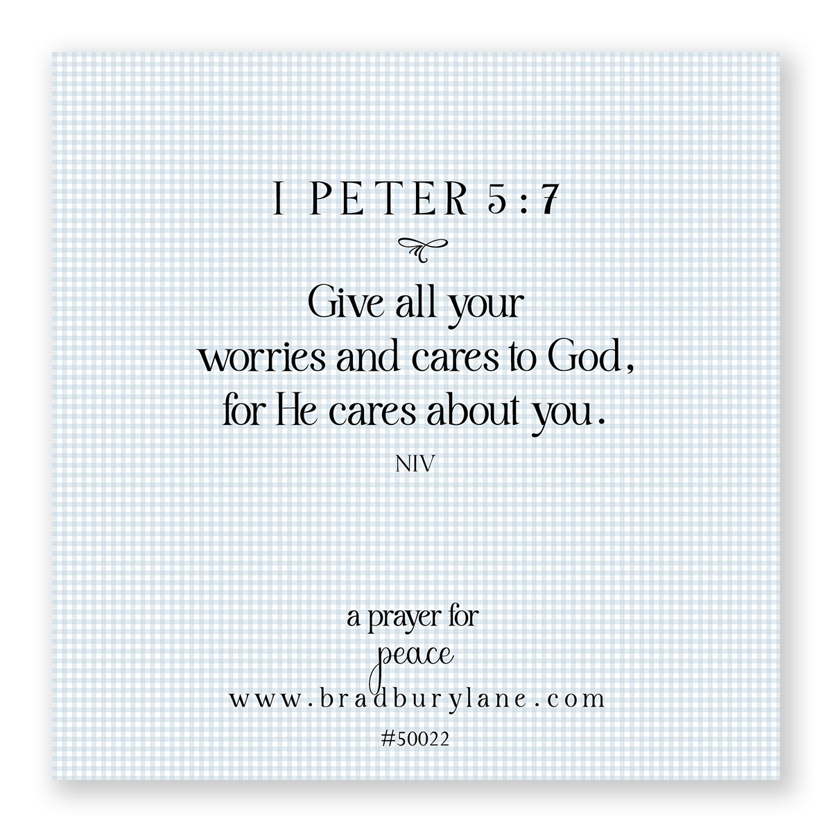 He Listens - Mini Print