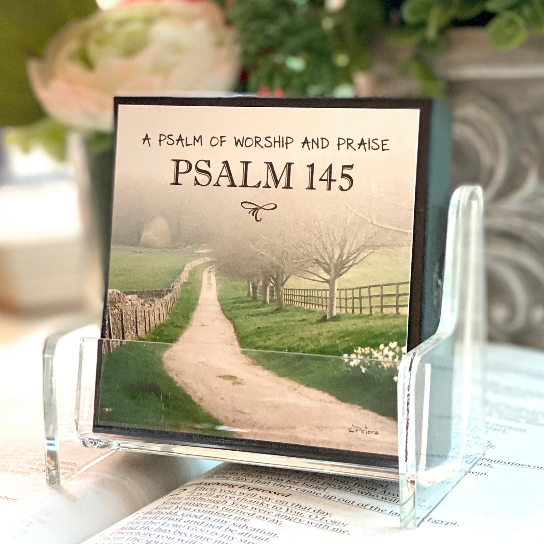 Psalm 145 - A Psalm of Worship and Praise Boxed Mini Print Collection w Holder