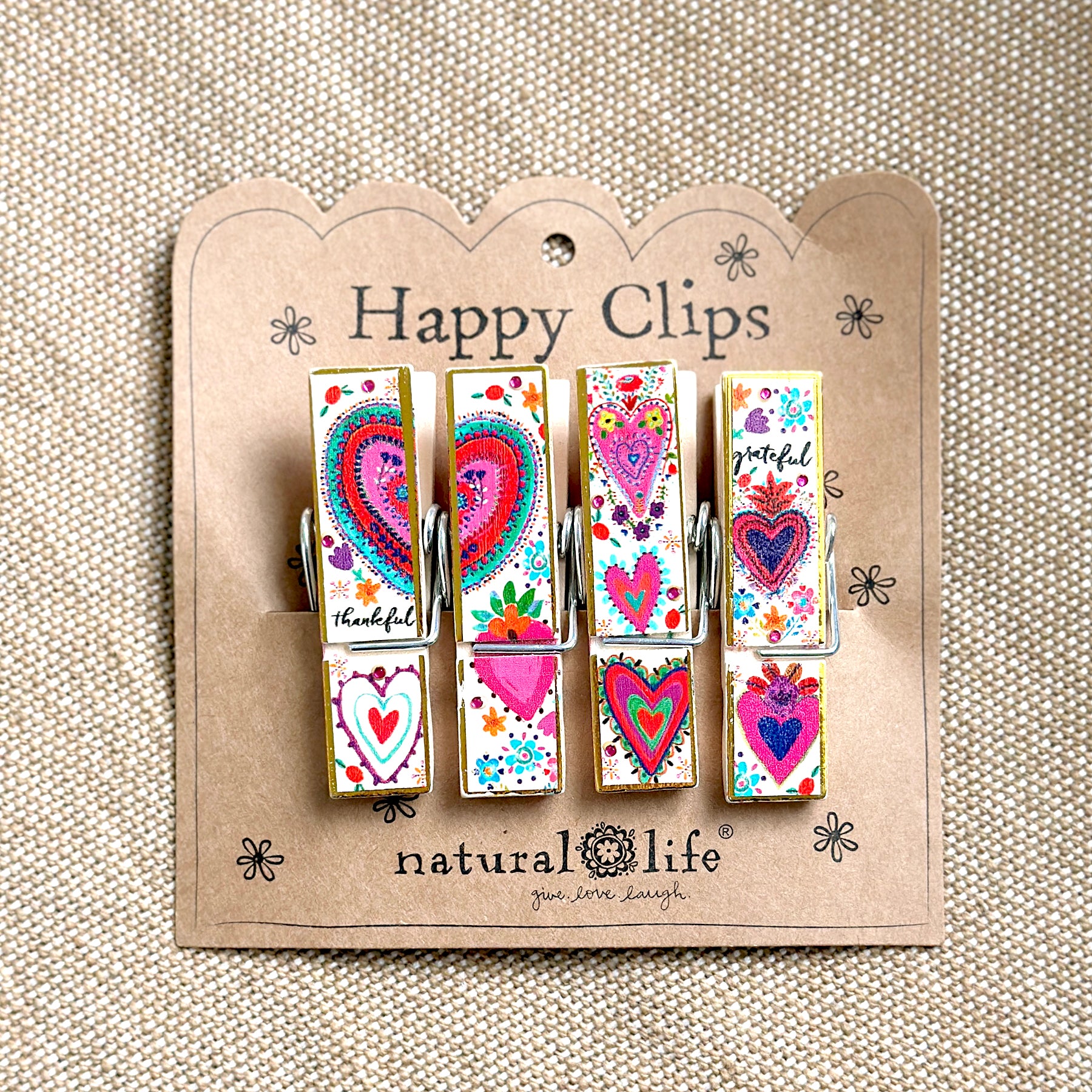 Happy Clips Hearts