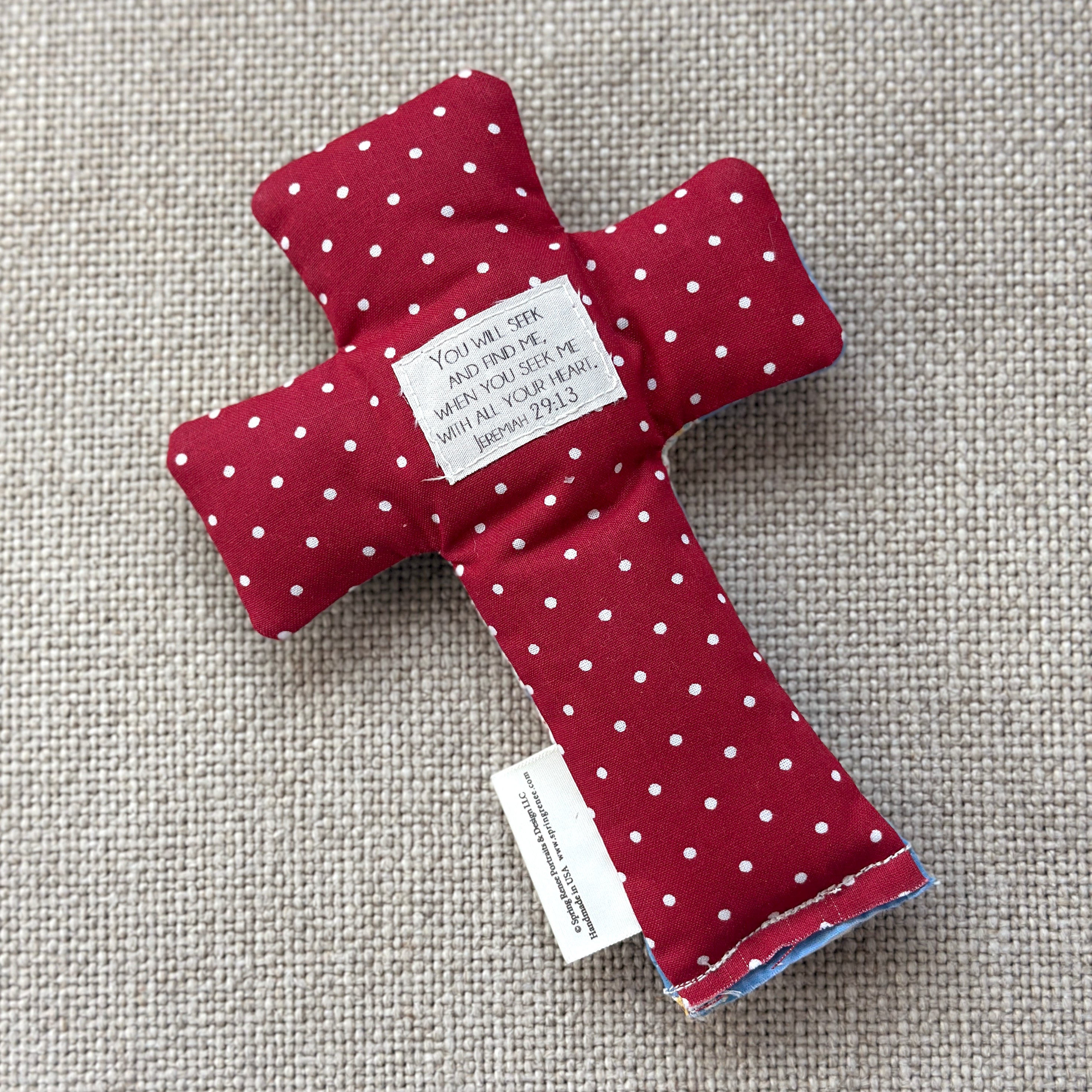 Comfort Cross-He Sees You (Jeremiah 29:13) Unscented