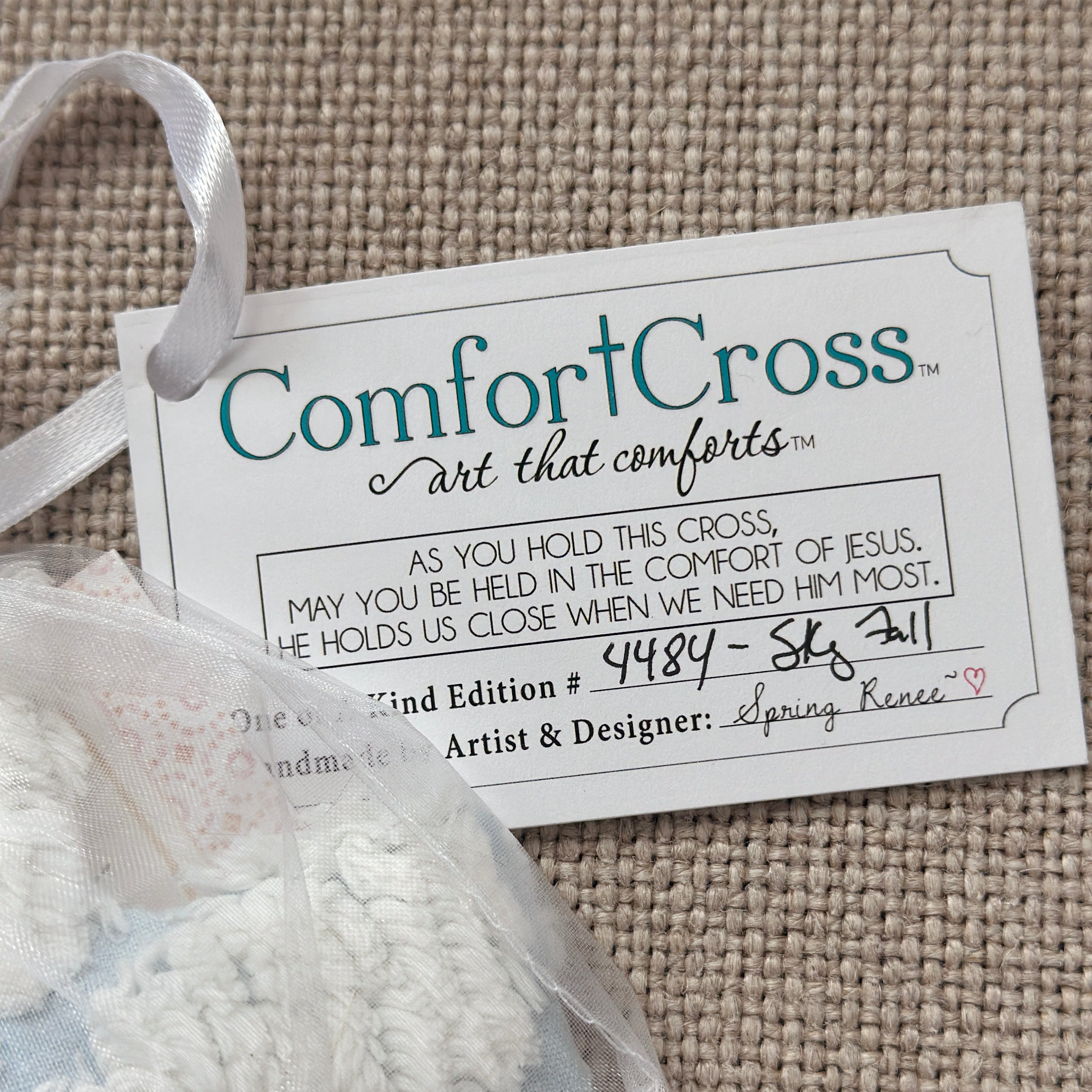 Comfort Cross-Sky Fall (The Serenity Prayer)