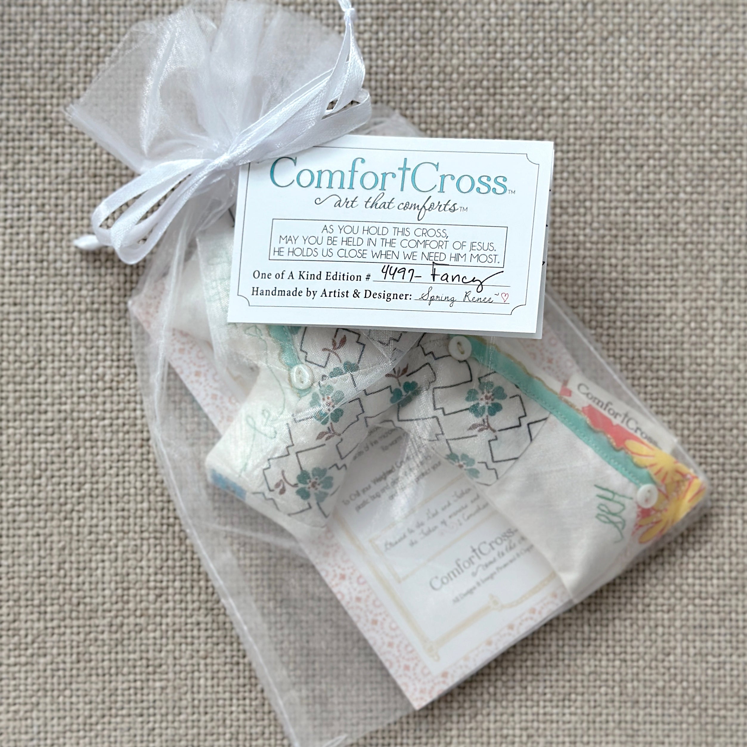Comfort Cross-Fancy (Psalm 46:10)
