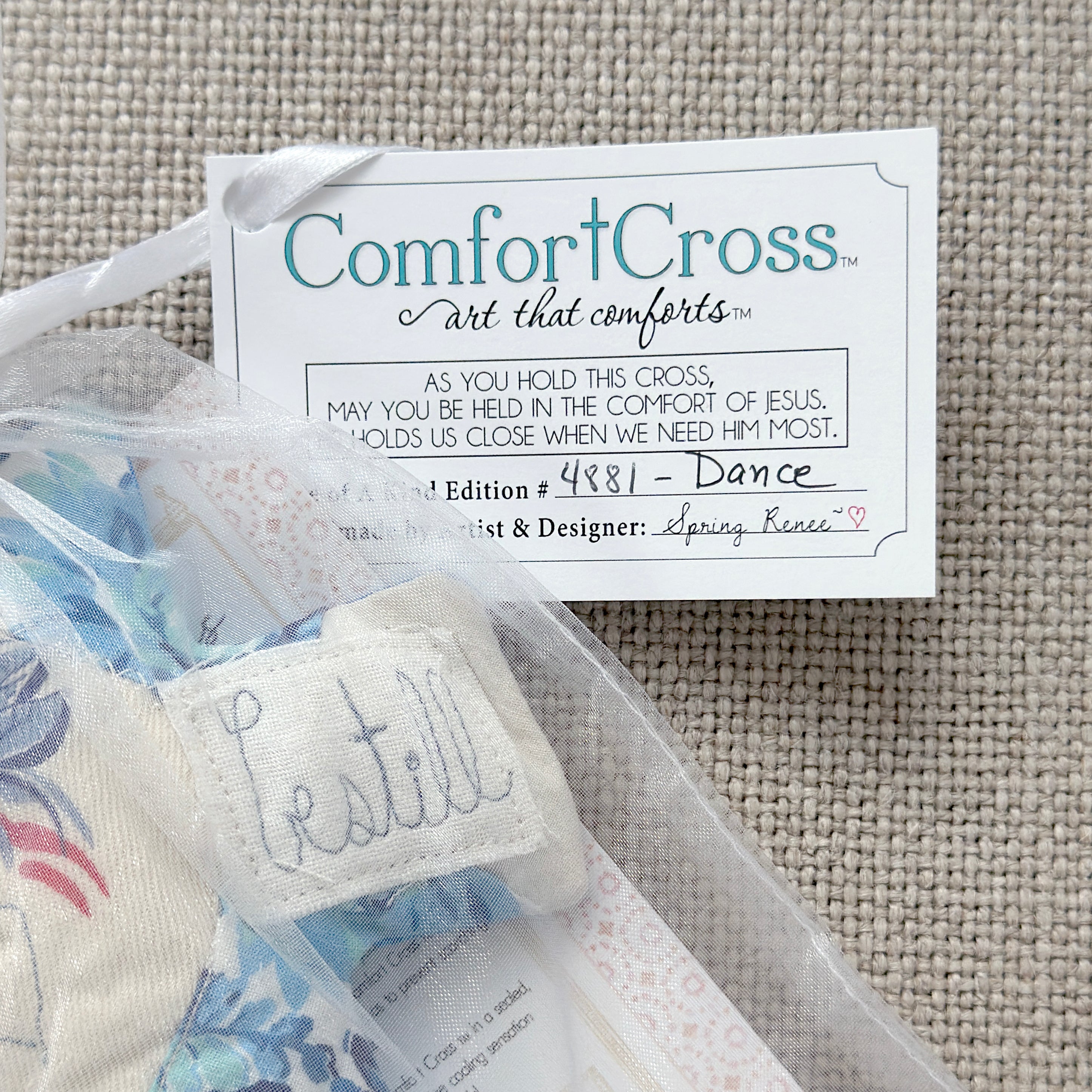 Comfort Cross-Dance (Psalm 46:10)