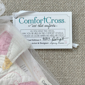 Comfort Cross with Prayer Pocket-Delight (Romans 15:13) Unscented