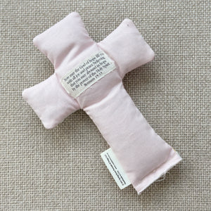 Comfort Cross with Prayer Pocket-Delight (Romans 15:13) Unscented