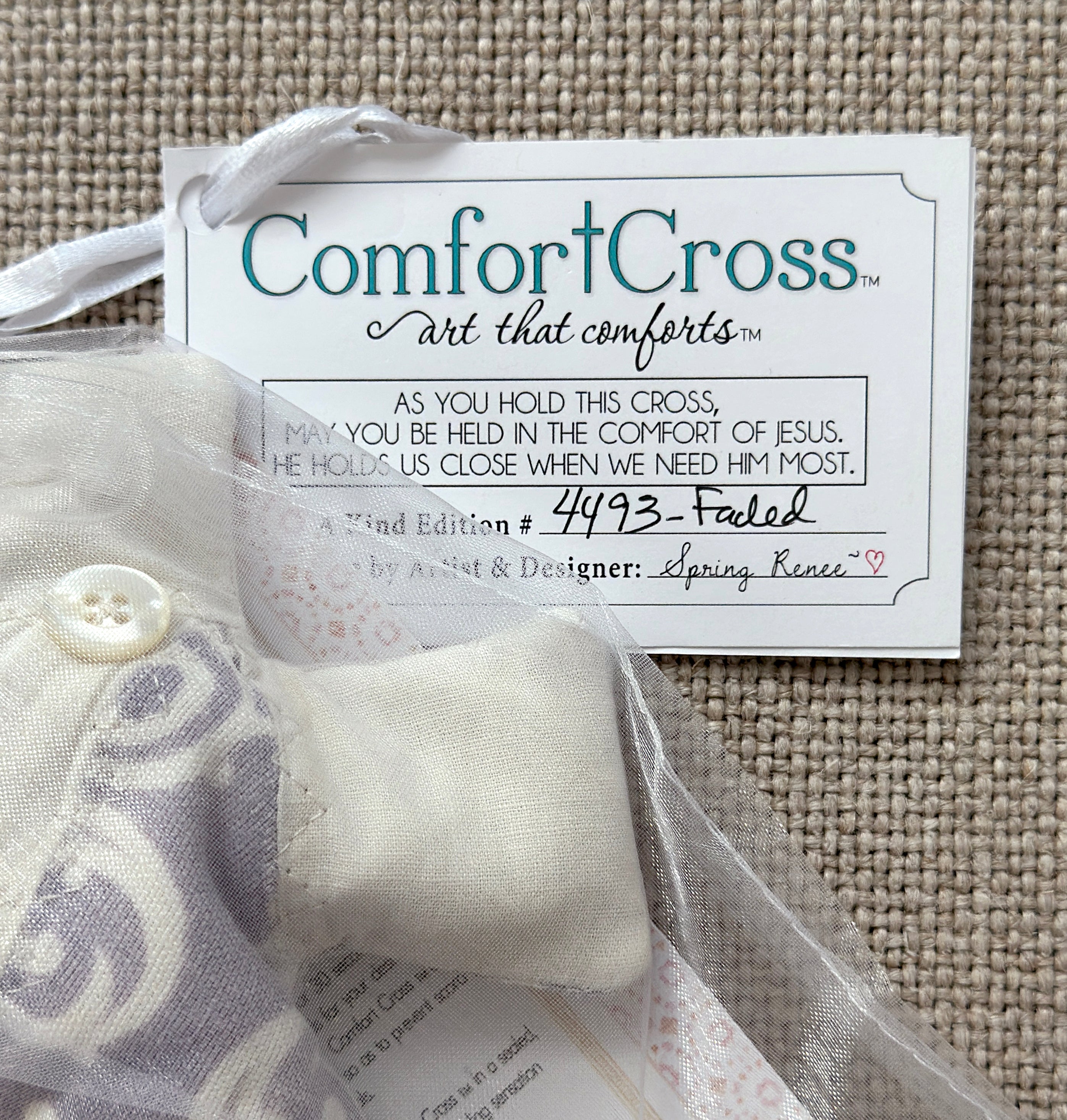 Comfort Cross-Faded (Romans 15:13) Lavender Scent