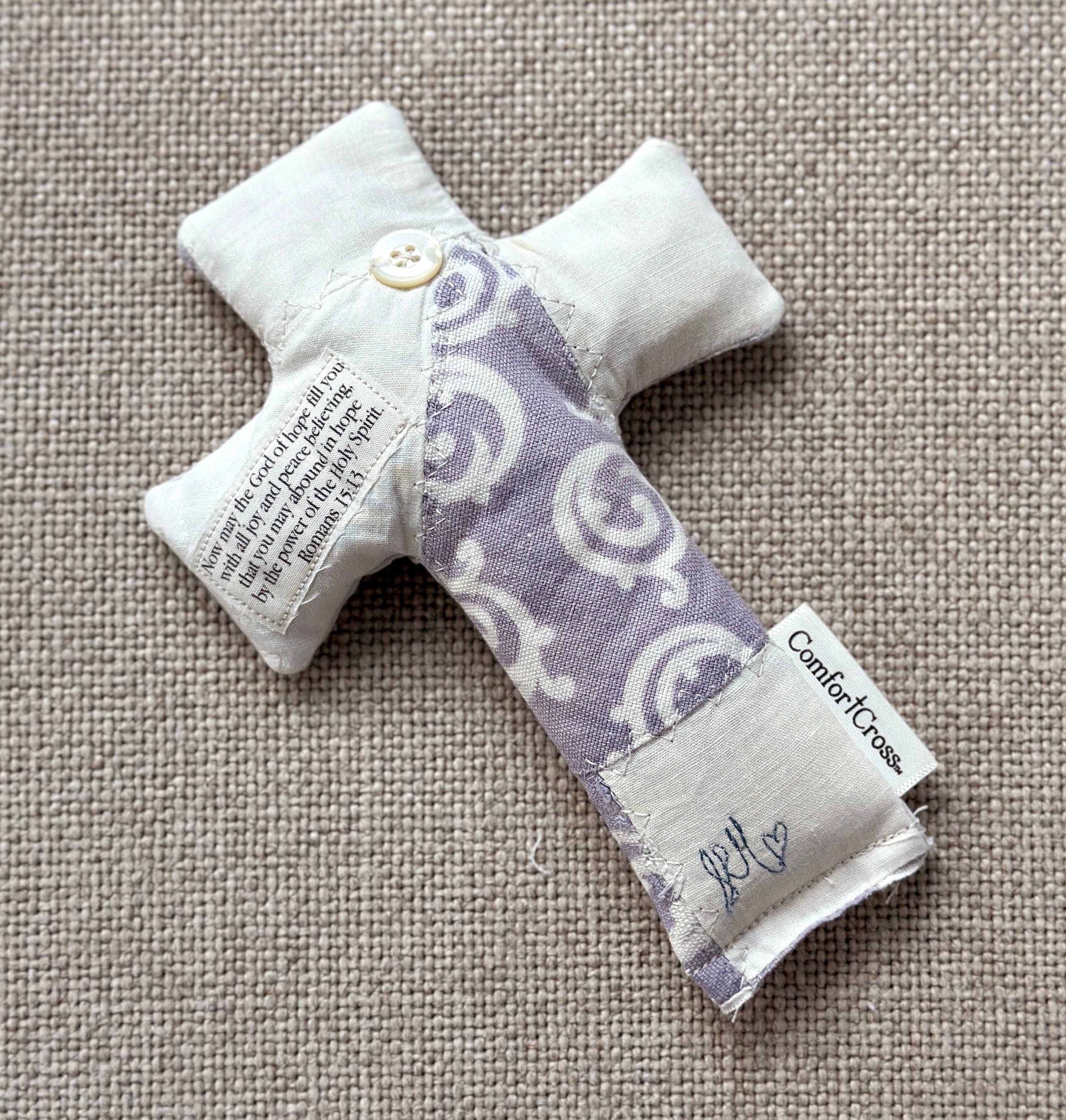 Comfort Cross-Faded (Romans 15:13) Lavender Scent