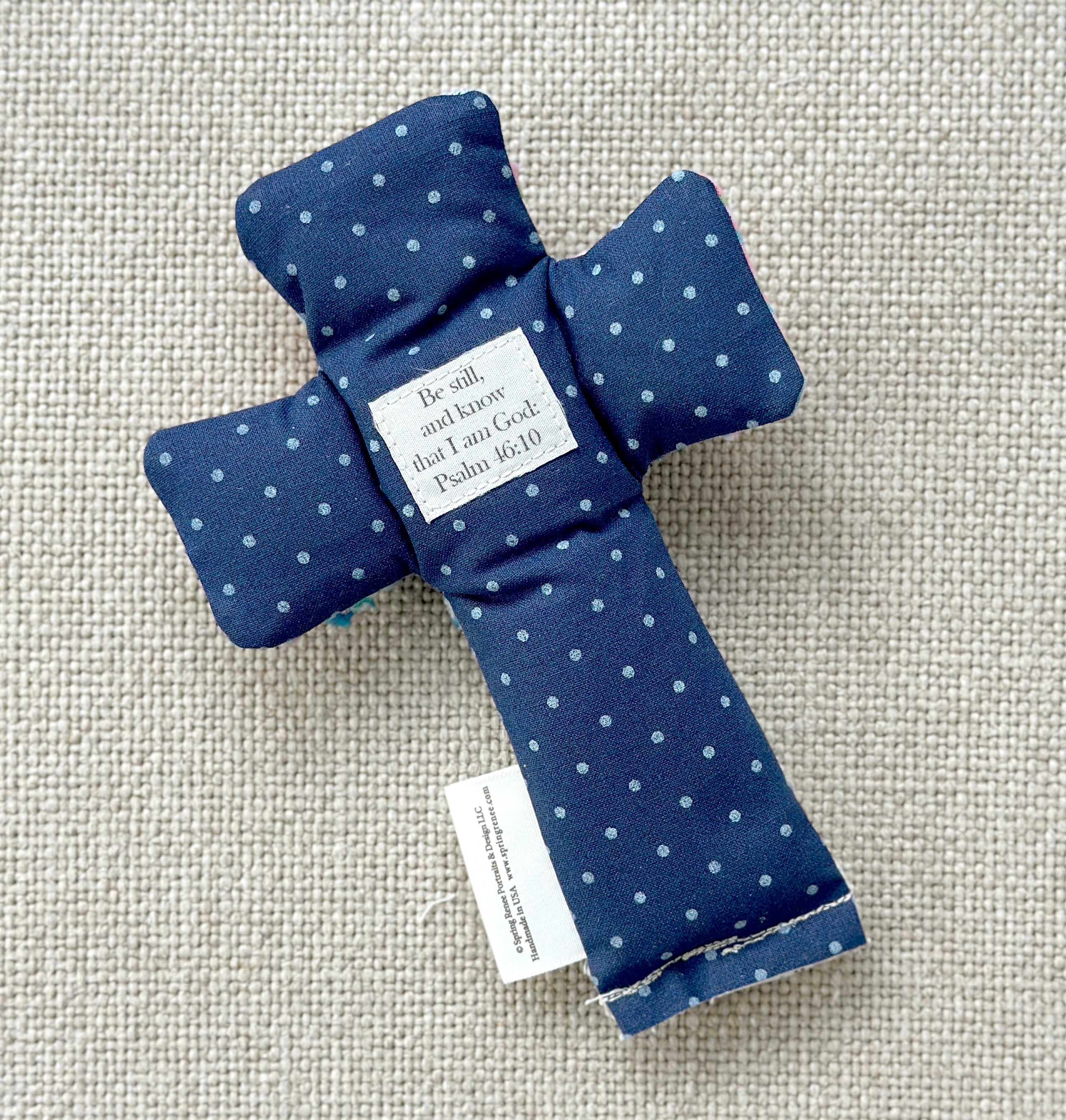 Comfort Cross-Painted Love (Psalm 46:10) Lavender Scent