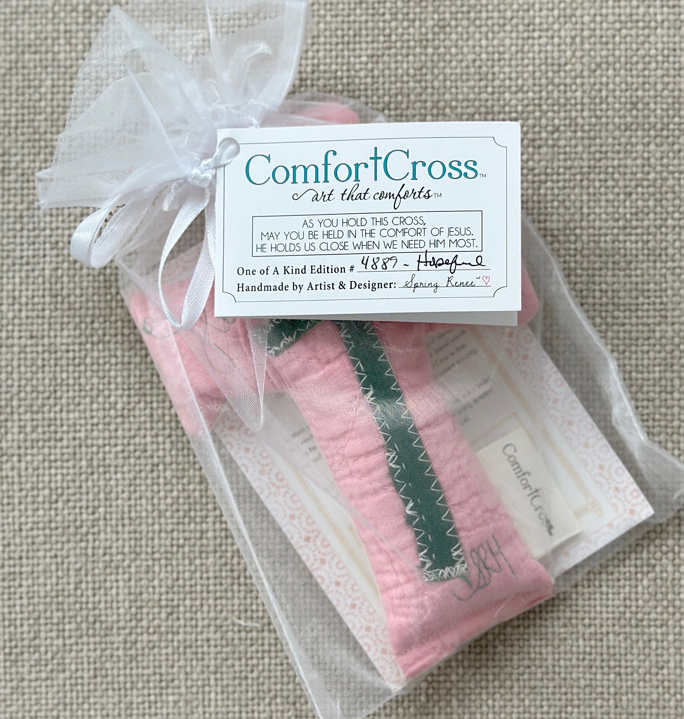Comfort Cross-Hopeful (Romans 15:13) Lavender Scent