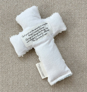 Comfort Cross-Fluffy (The Serenity Prayer) Lavender Scent