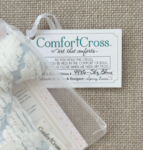Comfort Cross-Sky Blue (The Serenity Prayer) Lavender Scent