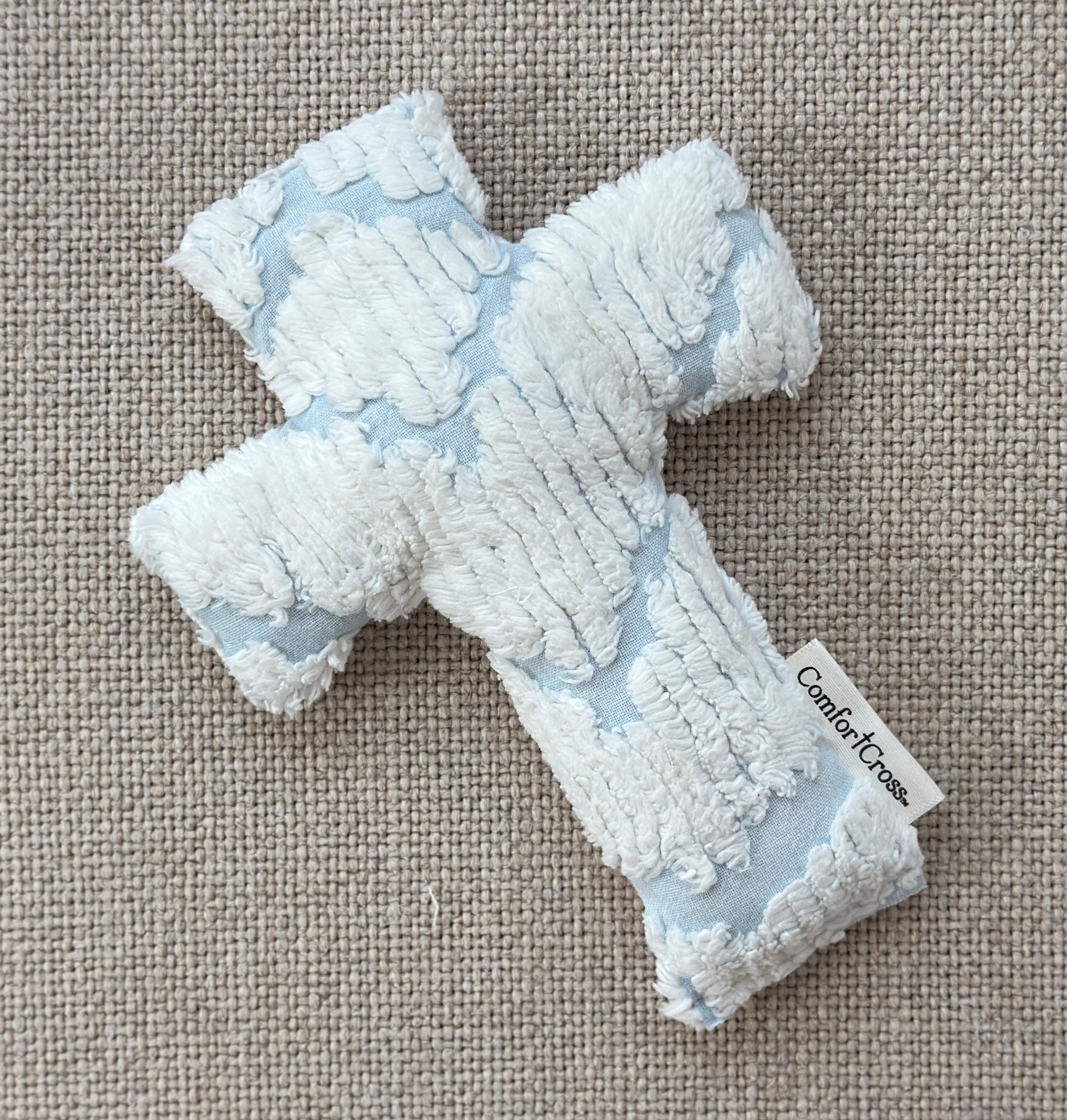 Comfort Cross-Sky Blue (The Serenity Prayer) Lavender Scent