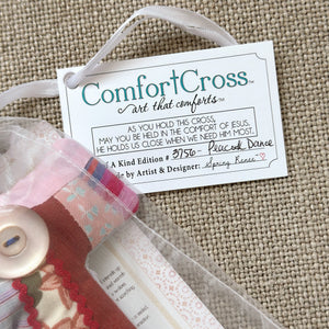 Comfort Cross-Peacock Dance (Psalm 46:10) Lavender Scent