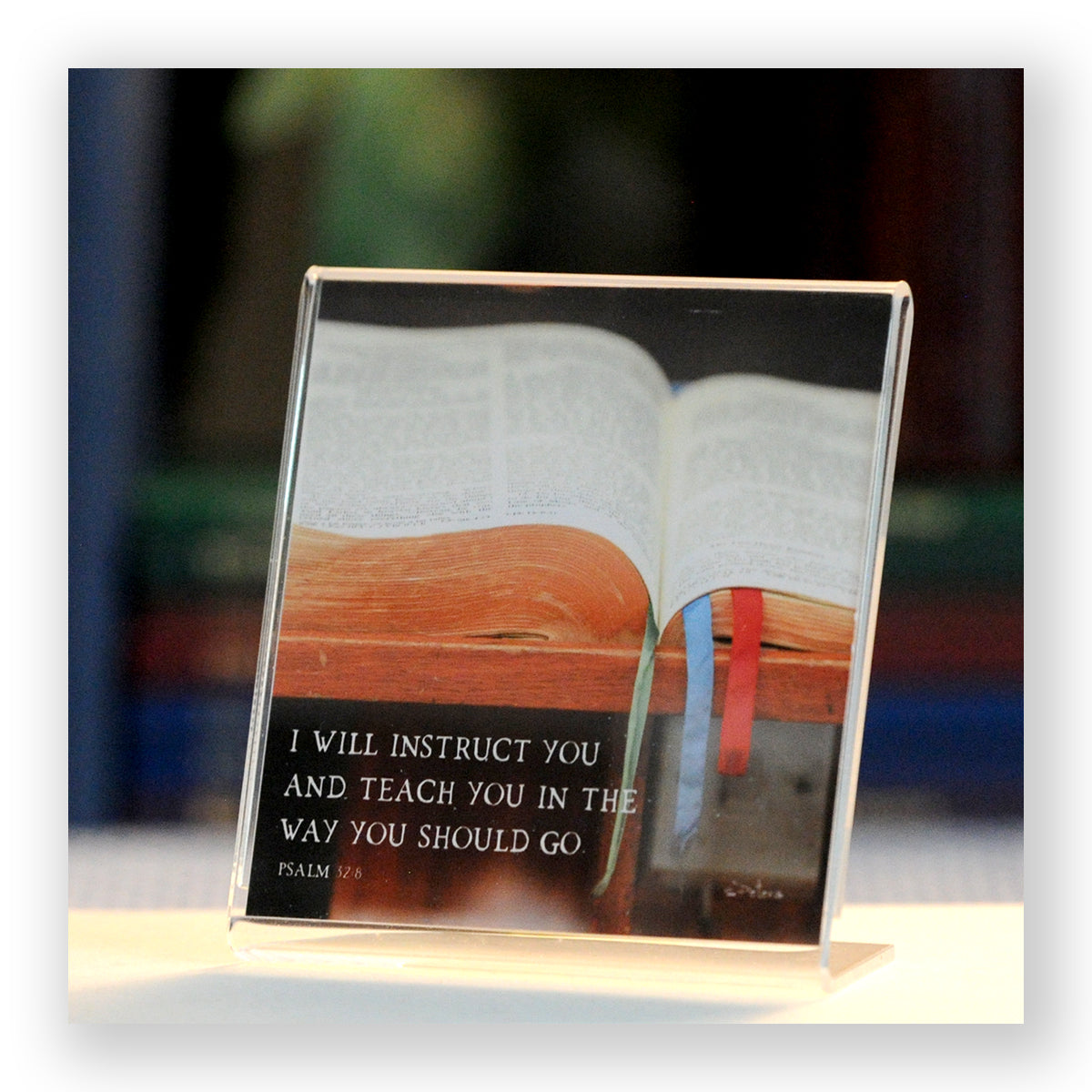 Life Light (Psalm 32:8) - Framed Mini Print