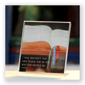 Life Light (Psalm 32:8) - Framed Mini Print