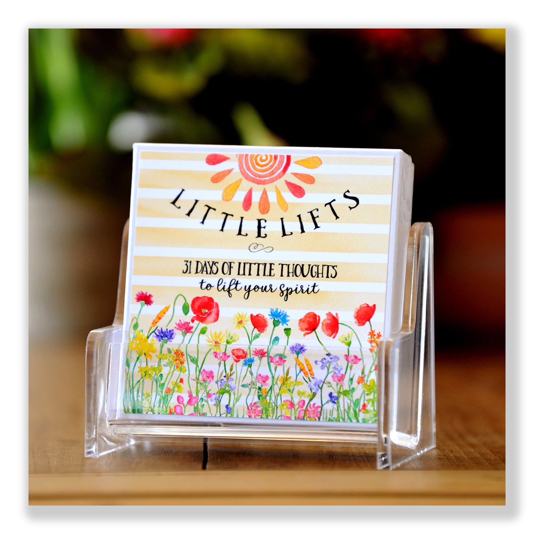 Little Lifts - 31 Days of Little Thoughts to Lift Your Spirit Boxed Set with Holder
