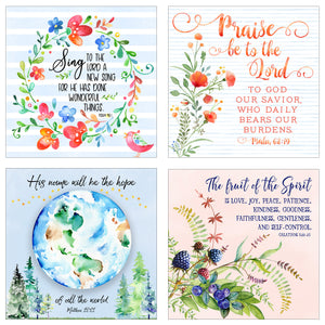 Stop and Consider - 31 Days of Scripture - Boxed Mini Print Collection w Holder