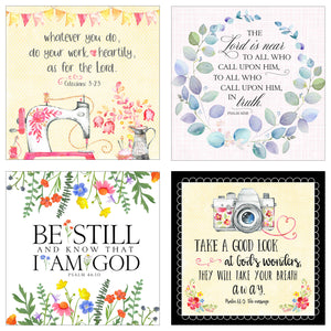 Stop and Consider - 31 Days of Scripture - Boxed Mini Print Collection w Holder