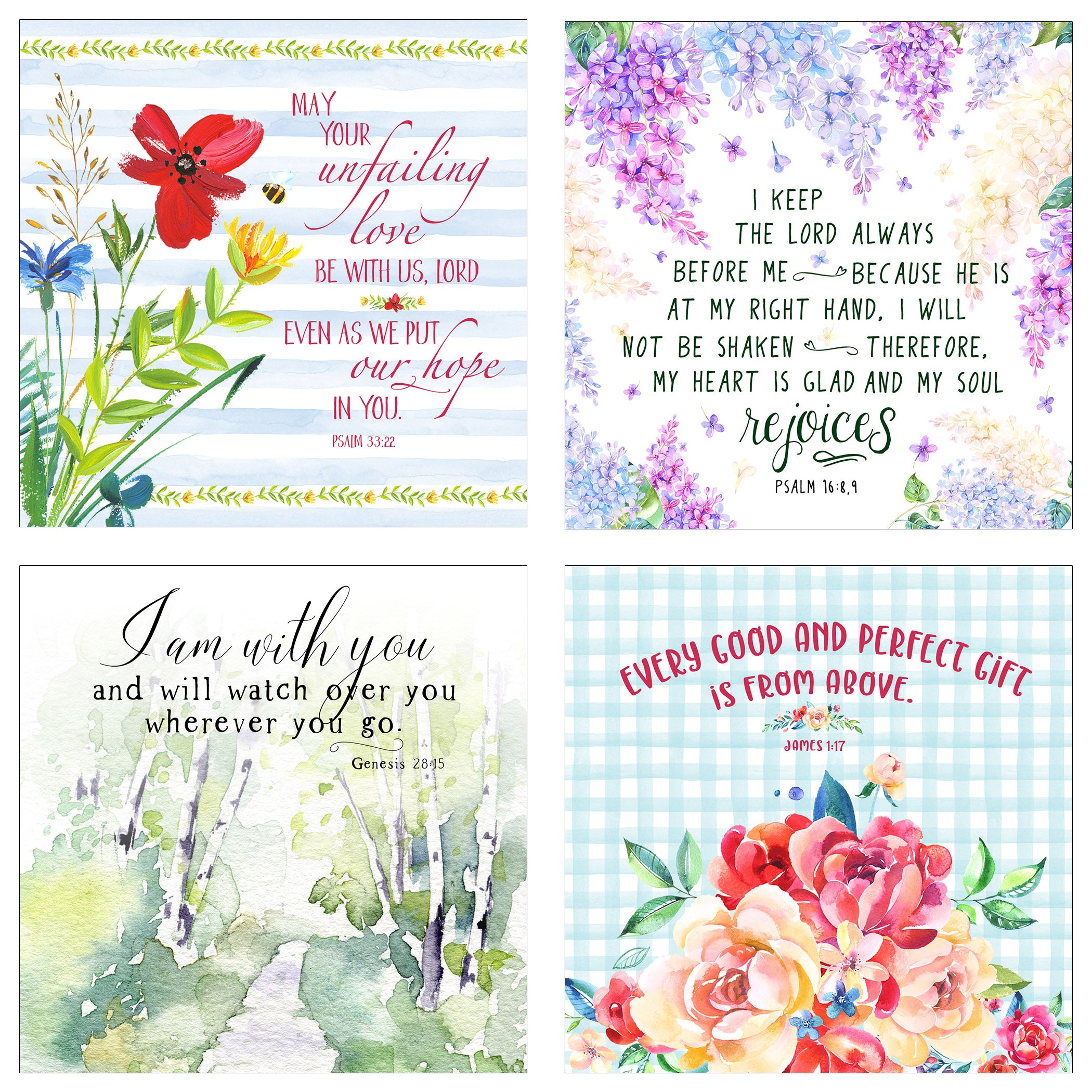 Stop and Consider - 31 Days of Scripture - Boxed Mini Print Collection w Holder