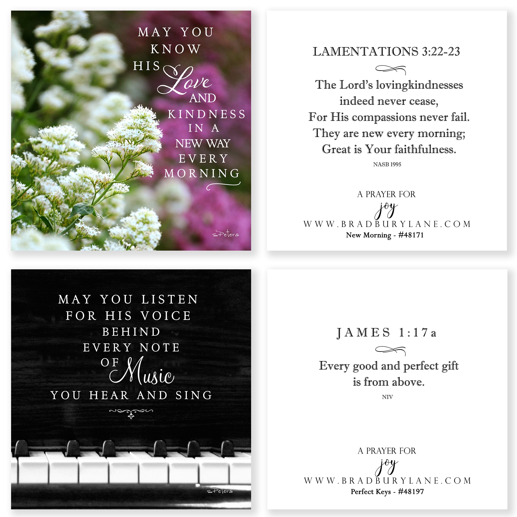 31 Days of Prayers for You Boxed Mini Print Collection (Version 1) w/Acrylic Holder