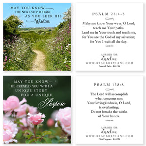 31 Days of Prayers for You Boxed Mini Print Collection w Acrylic Holder