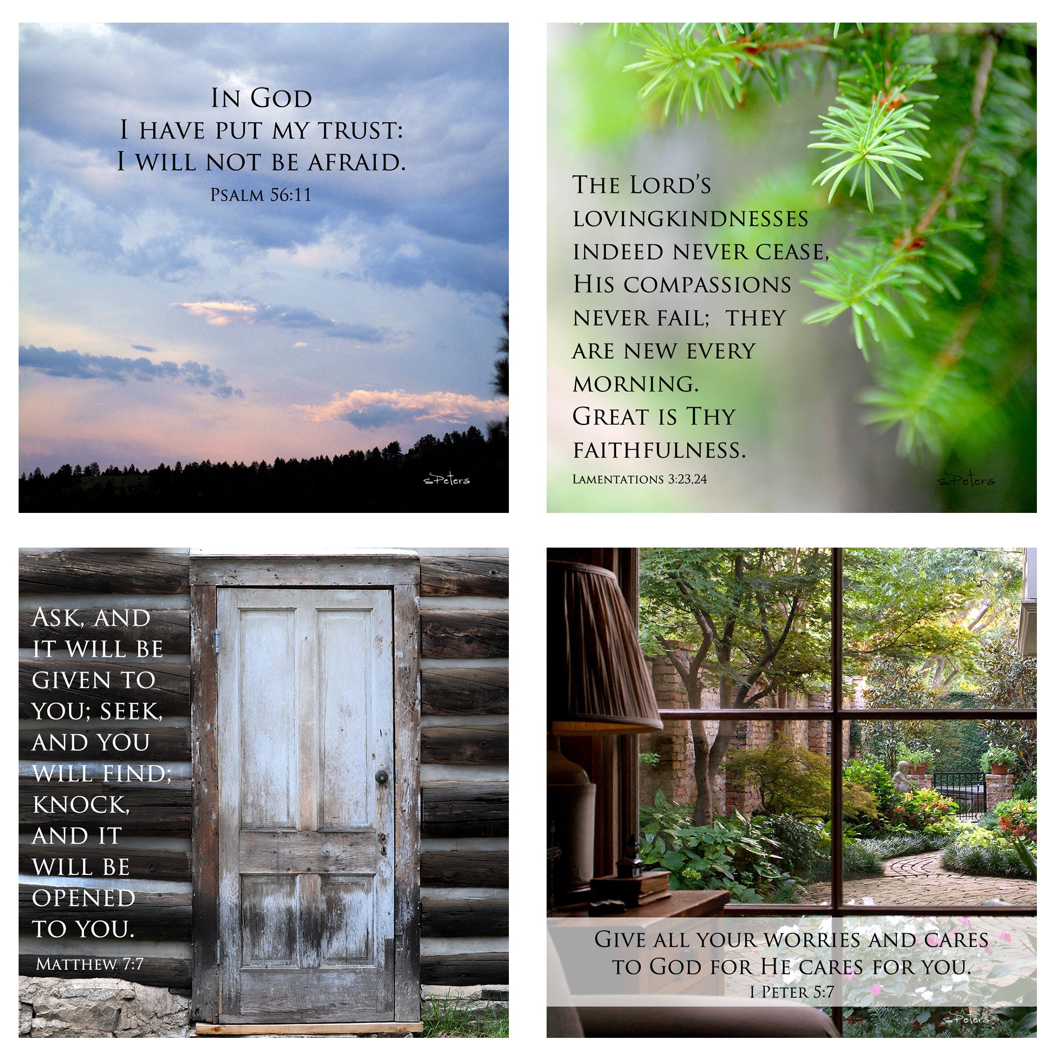 Think on These Things - 31 Days of Wisdom From Scripture Boxed Mini Prints w Holder