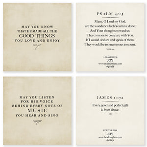 31 Days of Prayers for You Boxed Mini Print Collection at the Lake w/ Acrylic Holder