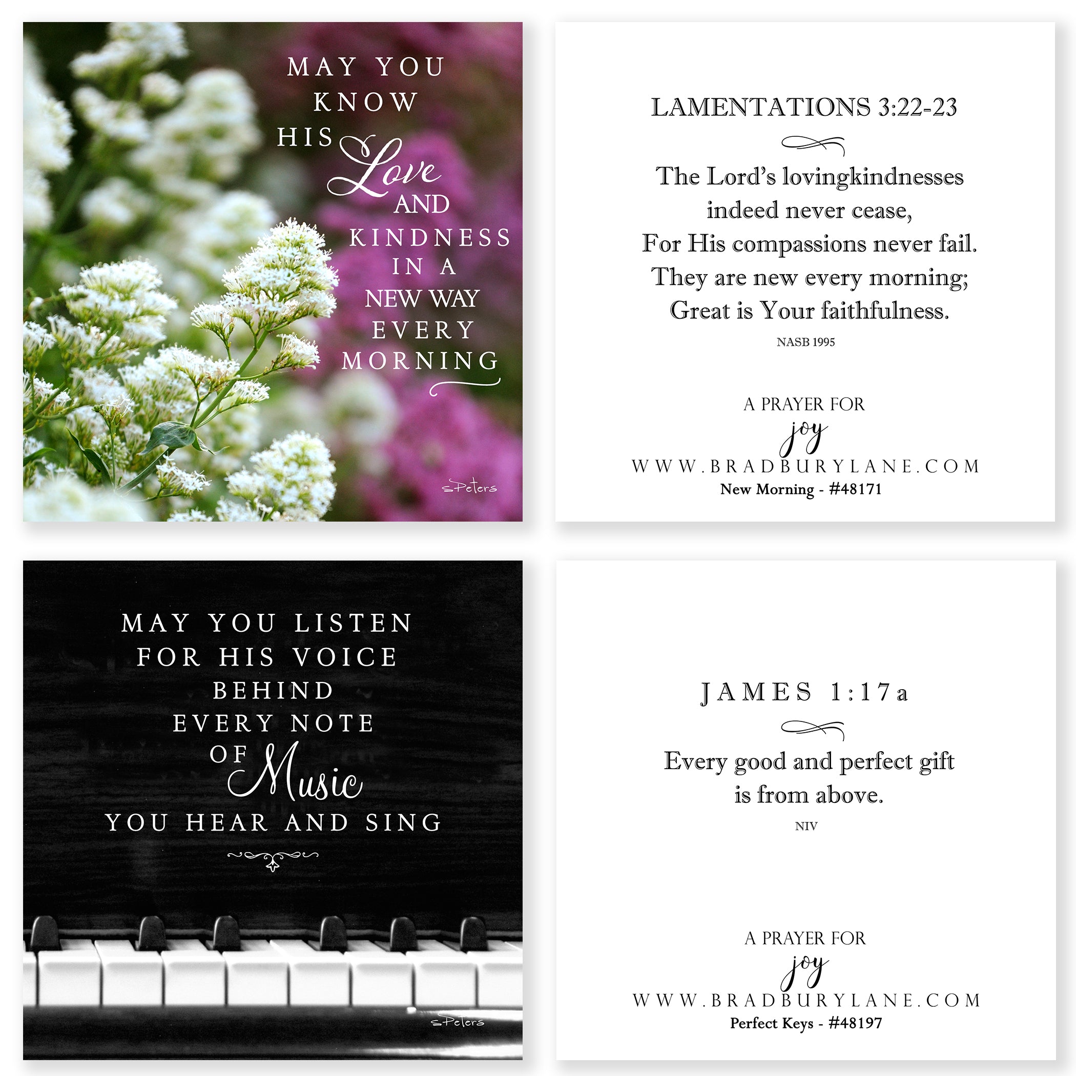 31 Days of Prayers for You Boxed Mini Print Collection w Acrylic Holder