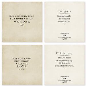 31 Days of Prayers for You Boxed Mini Print Collection at the Lake w/ Acrylic Holder