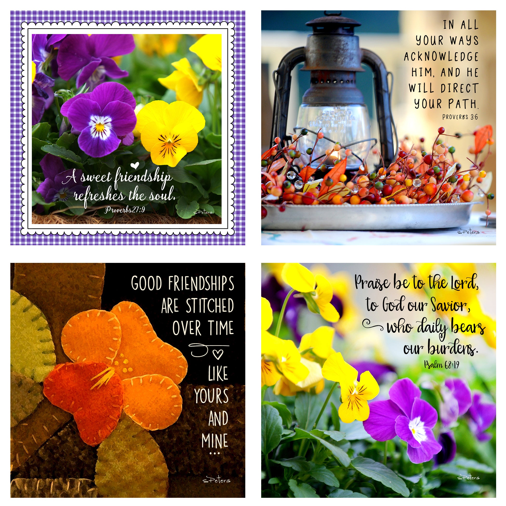 31 Days in October Boxed Mini Print Collection w Acrylic Holder