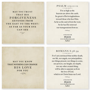 31 Days of Prayers for You Boxed Mini Print Collection at the Lake w/ Acrylic Holder