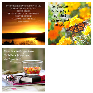 31 Days in October Boxed Mini Print Collection w Acrylic Holder