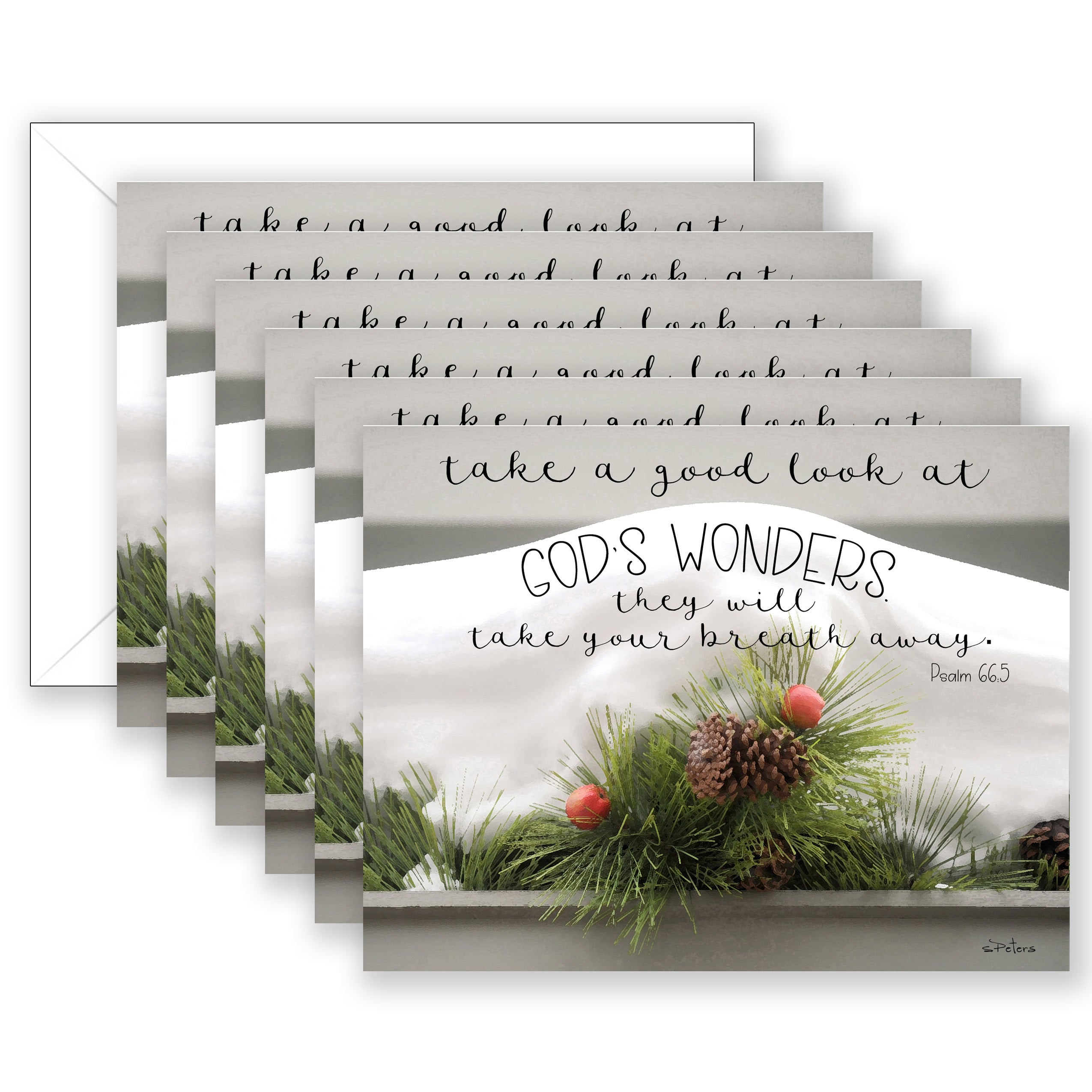 Softly Fallen Christmas Card Boxed Set