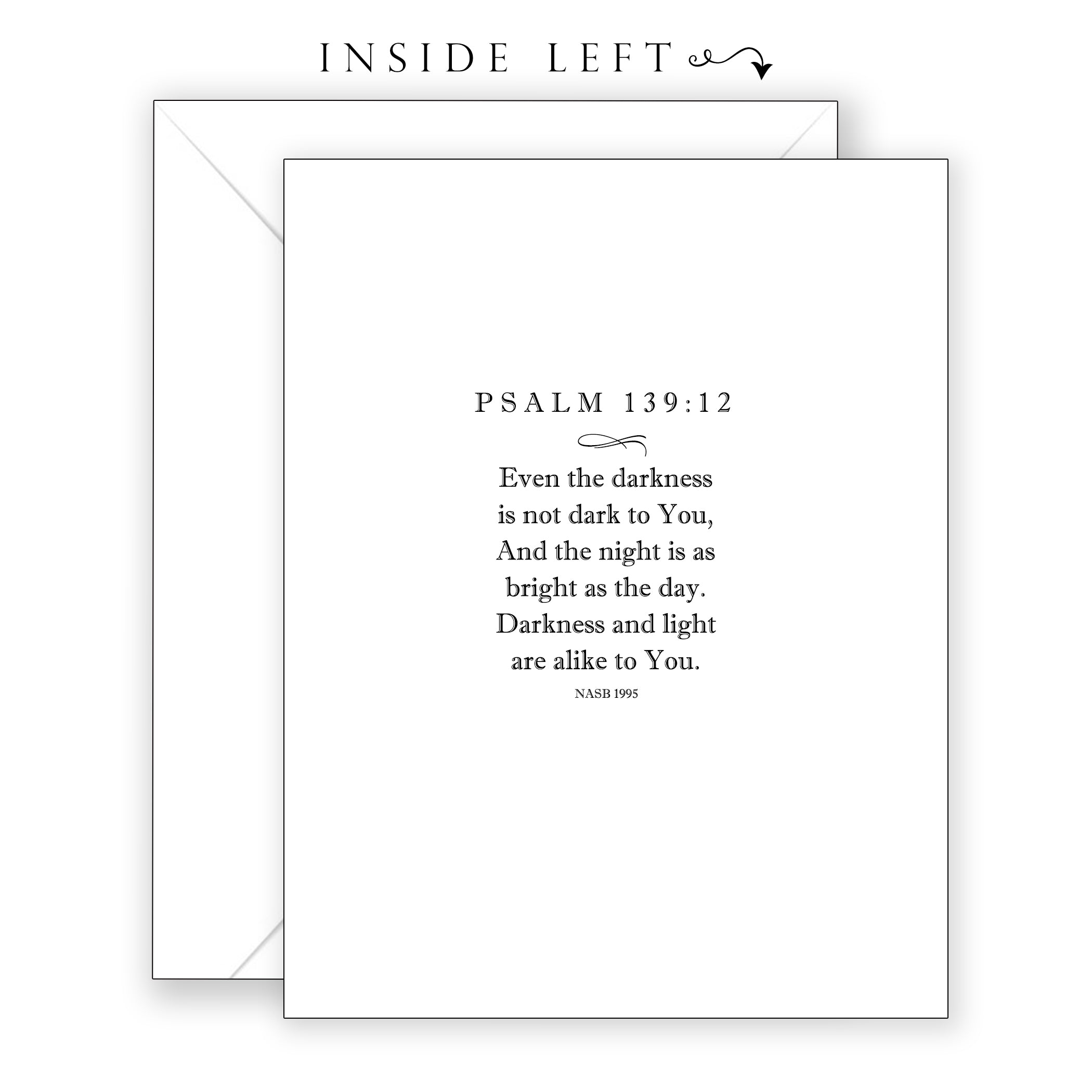 Tower Light (Psalm 139:12) - Praying for You Card