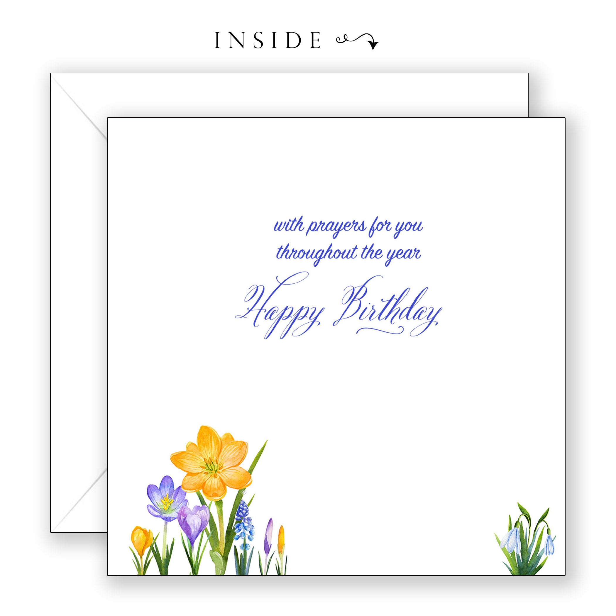 Prayer for You (Ephesians 3:16-18) - Birthday Card