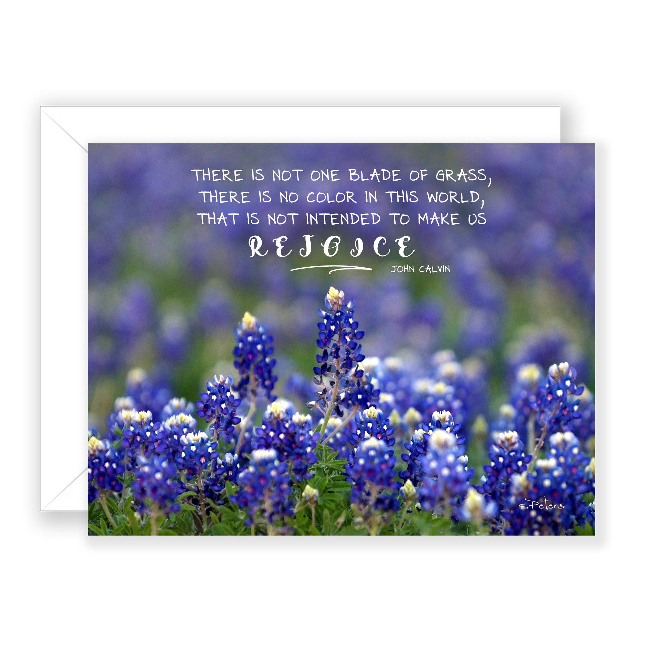 Beautiful in Blue - Encouragement Card