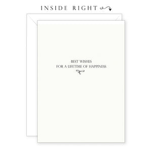 Bridal Wreath Spirea - Wedding Card