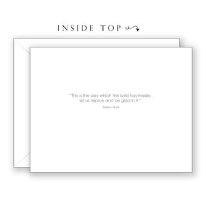 California Sunset (Psalm118:24) - Birthday Card