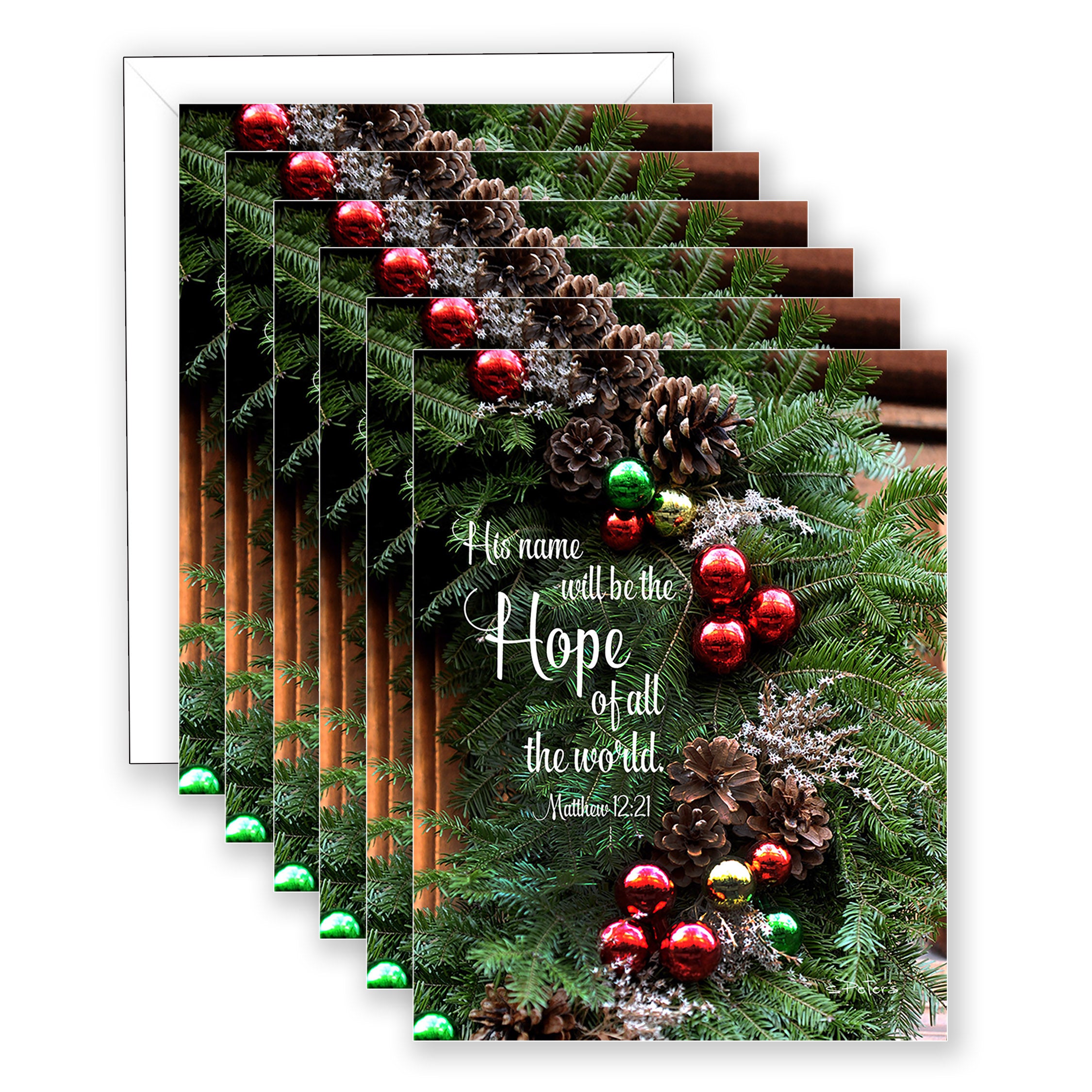 Christmas in the City (Matthew 12:21, Isaiah 9:6) - Boxed Notecard Collection