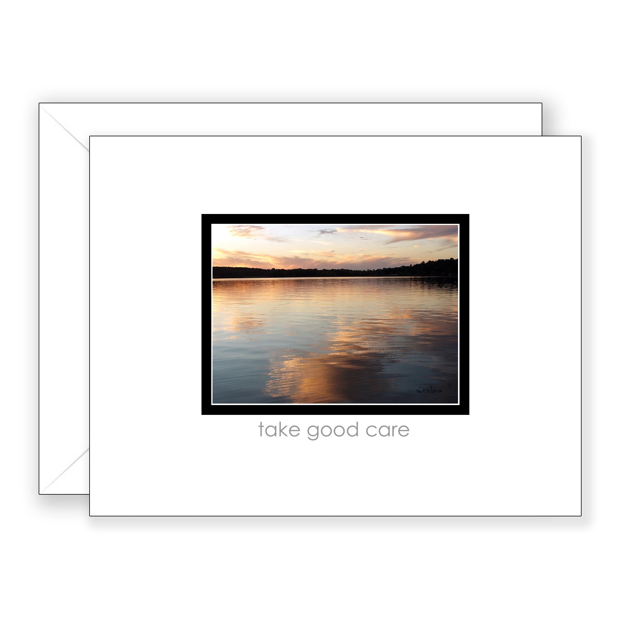 Cypress Sunset - Get Well Card