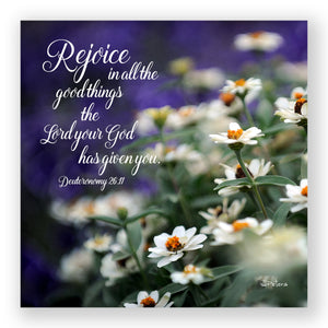 Denver Daisies (Deuteronomy 26:11) - Frameable Print