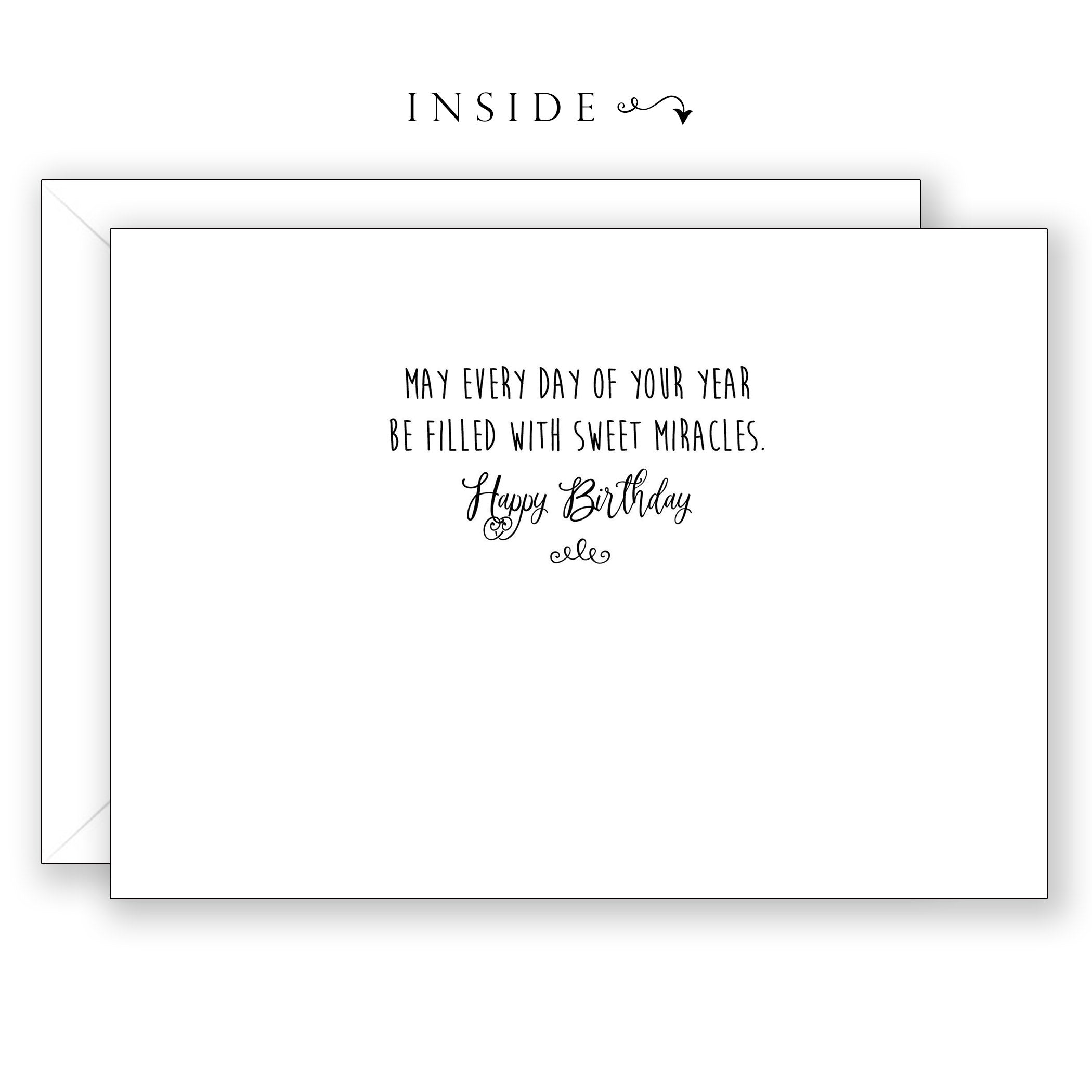 Everyday Miracle - Birthday Card