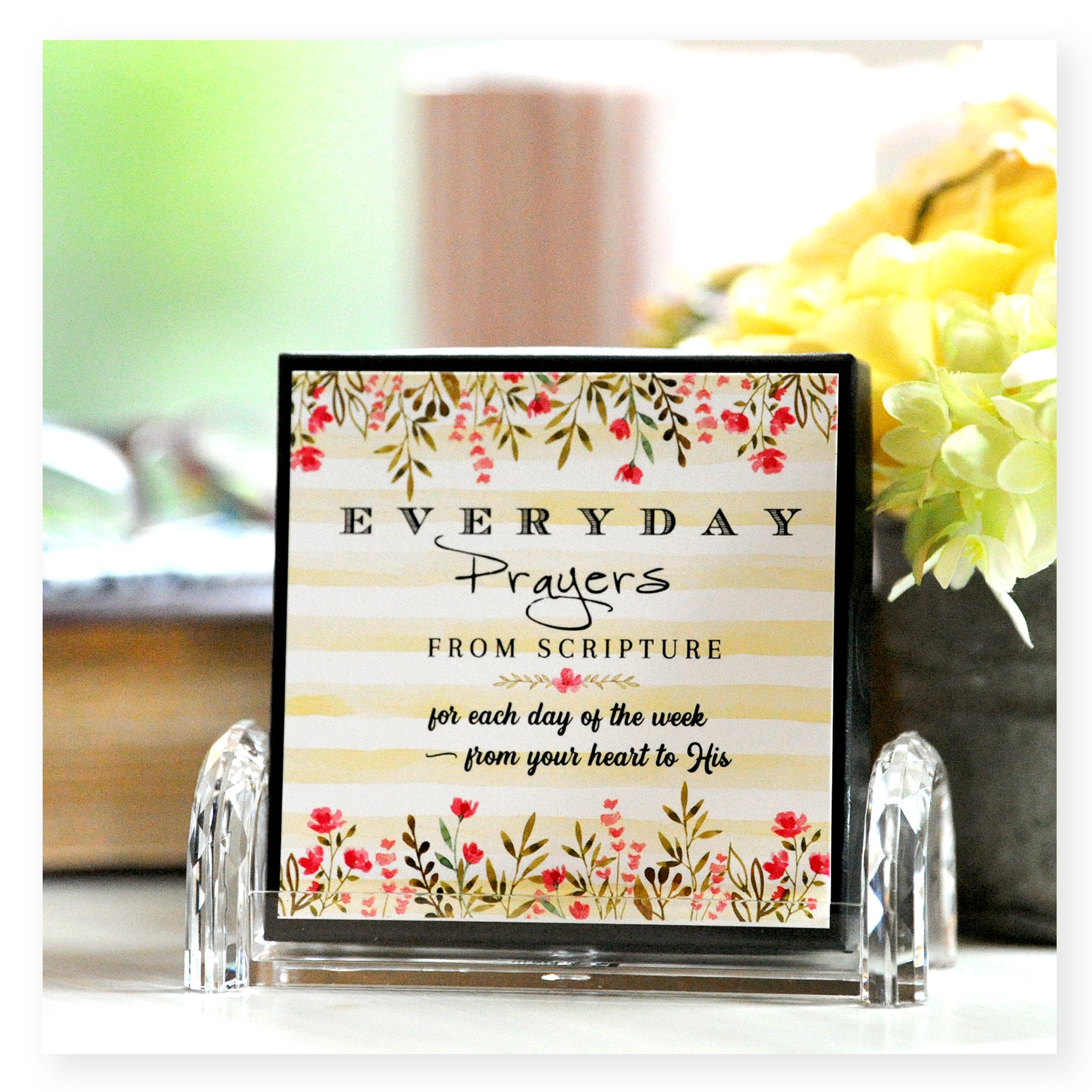 Everyday Prayers Boxed Mini Print Collection with Acrylic Holder