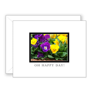 Bradbury Lane Gift Card - Pair of Pansies